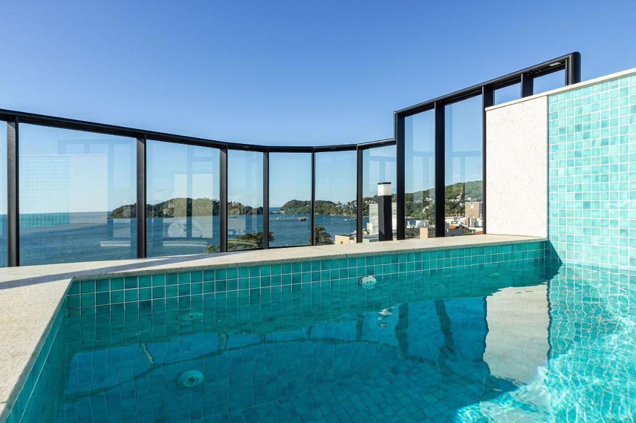 Aion Suites 303 - Lindo Apartamento Com Vista Para O Mar, A 60M Da Praia De Bombinhas, Com Piscina E Academia No Rooftop. Εξωτερικό φωτογραφία