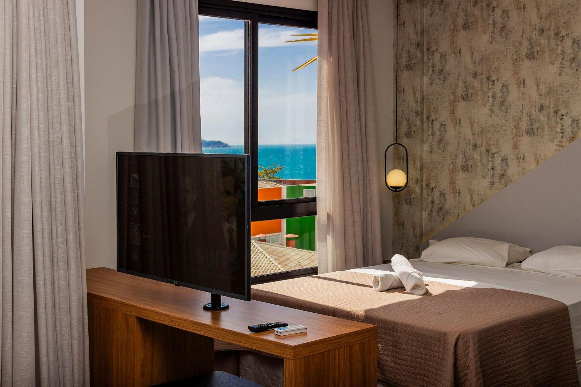 Aion Suites 303 - Lindo Apartamento Com Vista Para O Mar, A 60M Da Praia De Bombinhas, Com Piscina E Academia No Rooftop. Εξωτερικό φωτογραφία